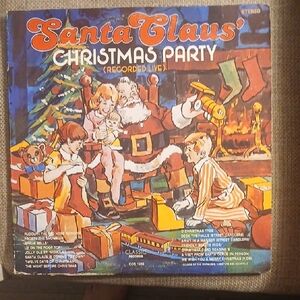 Santa Claus' Christmas Party Record Stereo Recorded Live